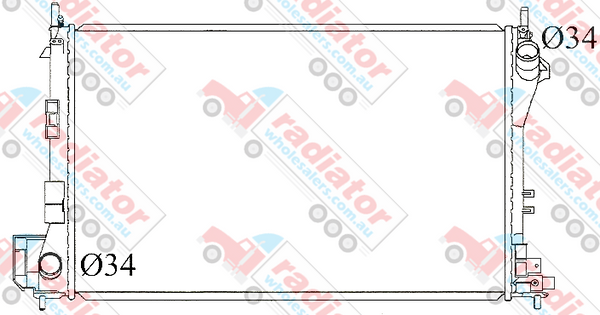 RW027212M Radiator
